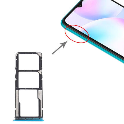 ถาดซิมการ์ด + ถาดซิมการ์ด + ถาดการ์ด Micro SD สำหรับ Xiaomi Redmi 9A/Redmi 9C, For Xiaomi Redmi 9A, For Xiaomi iaomi Redmi 9A