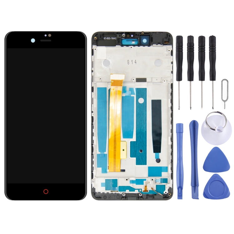 หน้าจอแอลซีดีและชุดประกอบDigitizerพร้อมกรอบสำหรับZTE Nubia Z11 Mini S NX549J, For ZTE Nubia Z11 Mini S