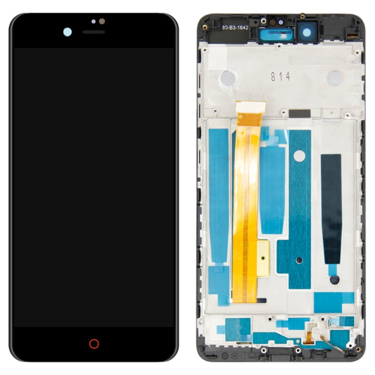 หน้าจอแอลซีดีและชุดประกอบDigitizerพร้อมกรอบสำหรับZTE Nubia Z11 Mini S NX549J, For ZTE Nubia Z11 Mini S