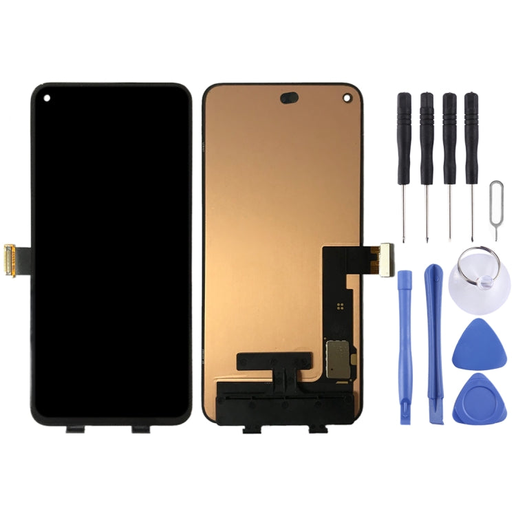 Original OLED วัสดุหน้าจอ LCD และ Digitizer Full ASSEMBLY สำหรับ Google Pixel 5 GD1YQ GTT9Q, For Google Pixel 5(Original)