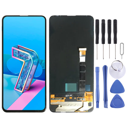 วัสดุ OLED หน้าจอแอลซีดีและชุดประกอบ Digitizer สำหรับ Asus ZenFone 7 / ZenFone 7 Pro ZS671KS ZS670KS, For Asus ZenFone 7(OLED Material)
