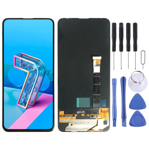 วัสดุ OLED หน้าจอแอลซีดีและชุดประกอบ Digitizer สำหรับ Asus ZenFone 7 / ZenFone 7 Pro ZS671KS ZS670KS, For Asus ZenFone 7(OLED Material)