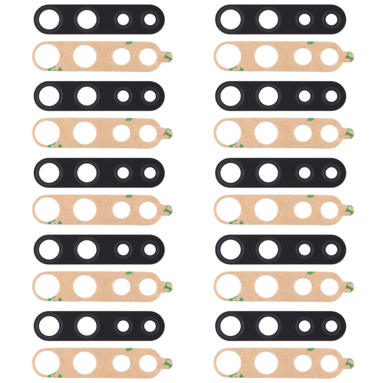 สำหรับ OPPO F15 CPH2001 10 ชิ้นเลนส์กล้องด้านหลัง, For OPPO F15