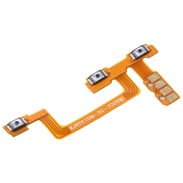 ปุ่มเปิดปิดและปุ่มปรับระดับเสียง Flex Cable สำหรับ Huawei Honor X10 Max 5G, For Huawei Honor X10 Max 5G