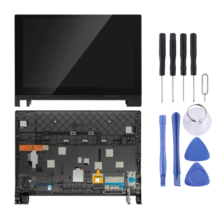 หน้าจอ LCD และชุดประกอบ Digitizer พร้อมกรอบสำหรับ Lenovo YOGA Tab 3 10.1 YT3-X50F YT3-X50, For Lenovo YOGA Tab 3 10.1