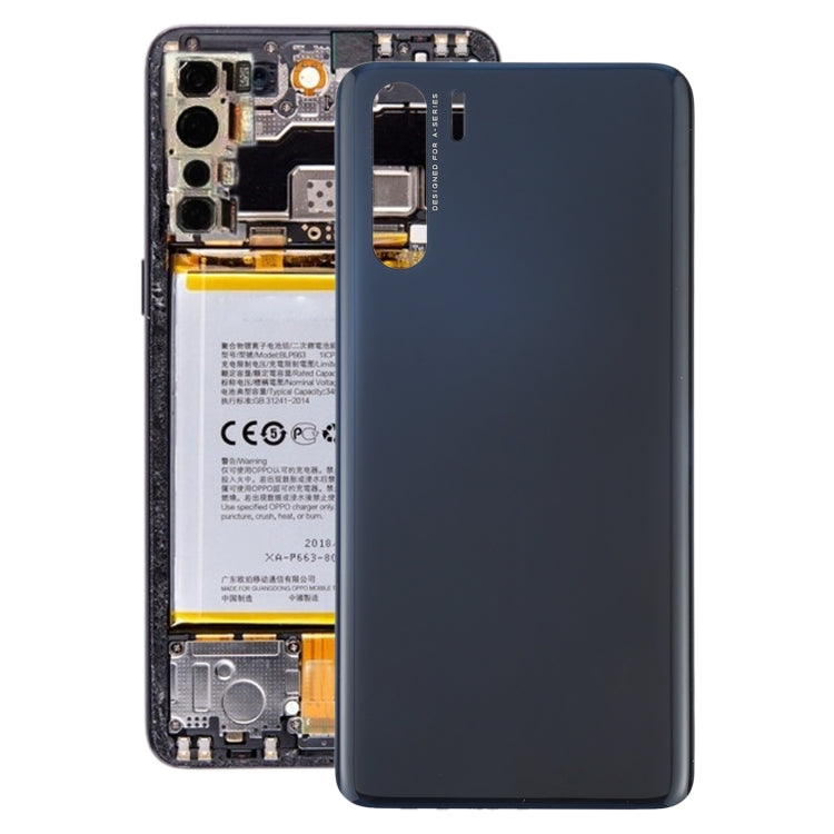 สำหรับ OPPO A91/F15 PCPM00 CPH2001 CPH2021 ฝาหลังแบตเตอรี่, For OPPO A91/F15