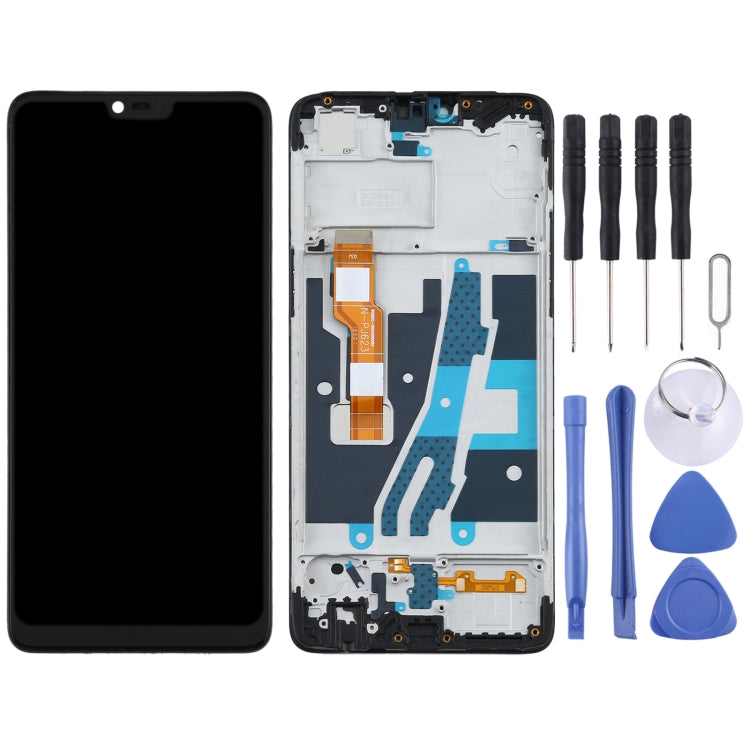 หน้าจอแอลซีดีและชุดประกอบDigitizerพร้อมกรอบสำหรับOPPO A3 / F7 PADM00 CPH1837 PADT00 CPH1819 CPH1821, For OPPO A3
