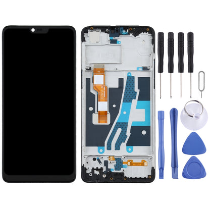 หน้าจอแอลซีดีและชุดประกอบDigitizerพร้อมกรอบสำหรับOPPO A3 / F7 PADM00 CPH1837 PADT00 CPH1819 CPH1821, For OPPO A3