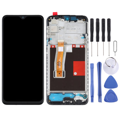หน้าจอแอลซีดีและชุดประกอบDigitizerพร้อมกรอบสำหรับOPPO Realme 5 Pro / Realme Q RMX1971, For OPPO Realme 5 Pro