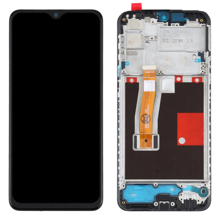 หน้าจอแอลซีดีและชุดประกอบDigitizerพร้อมกรอบสำหรับOPPO Realme 5 Pro / Realme Q RMX1971, For OPPO Realme 5 Pro