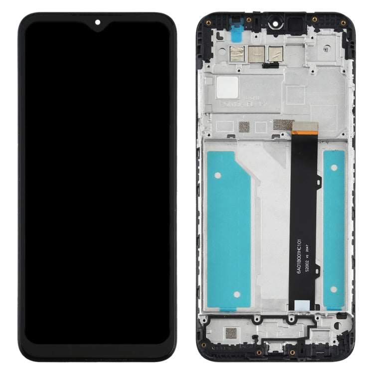 หน้าจอแอลซีดีและชุดประกอบDigitizerพร้อมกรอบสำหรับLG K41s LMK410EMW, LM-K410EMW, LM-K410, For LG K41s