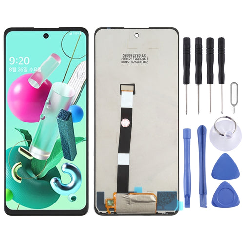 หน้าจอ LCD ดั้งเดิมและชุดประกอบ Digitizer สำหรับ LG Q92 5G, For LG Q92 5G