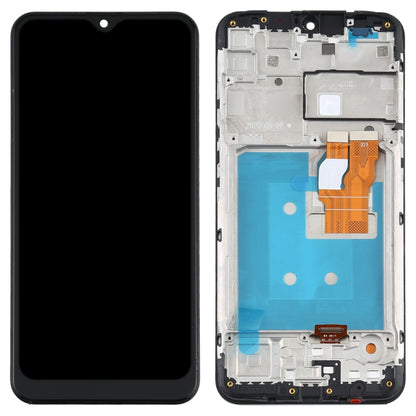 หน้าจอแอลซีดีและชุดประกอบDigitizerพร้อมกรอบสำหรับLG K22 LMK200Z, LMK200E, LMK200B, LM-K200, For LG K22