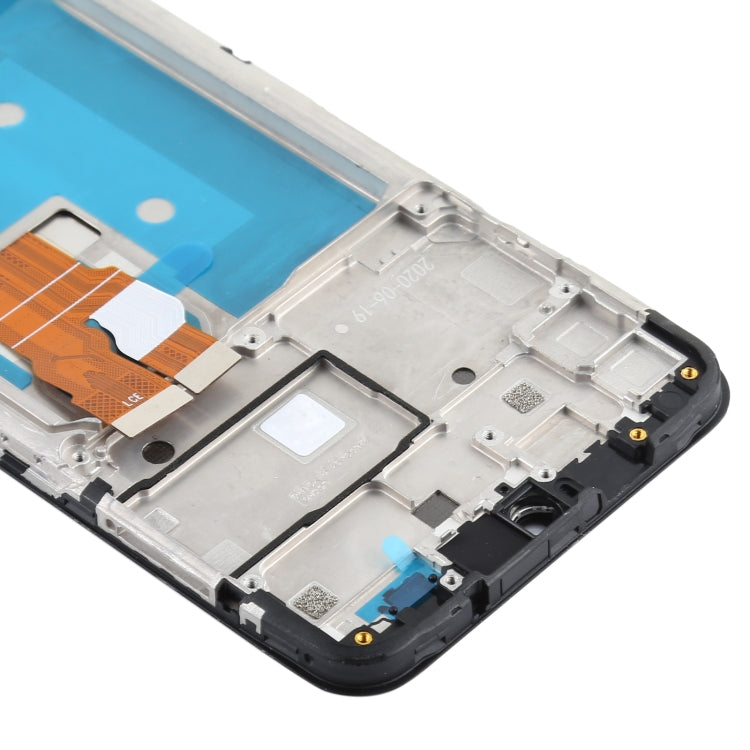 หน้าจอแอลซีดีและชุดประกอบDigitizerพร้อมกรอบสำหรับLG K22 LMK200Z, LMK200E, LMK200B, LM-K200, For LG K22