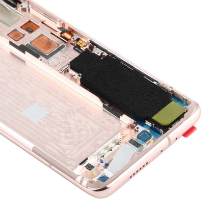 หน้าจอแอลซีดีและชุดประกอบDigitizerพร้อมกรอบสำหรับXiaomi Mi 10 5G / Mi 10 Pro 5G M2001J2G, M2001J2I (รุ่นS), For Xiaomi Mi 10 5G (S Version)(Gold)