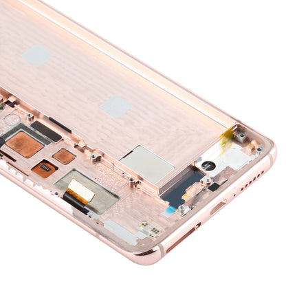 หน้าจอแอลซีดีและชุดประกอบDigitizerพร้อมกรอบสำหรับXiaomi Mi 10 5G / Mi 10 Pro 5G M2001J2G, M2001J2I (รุ่นS), For Xiaomi Mi 10 5G (S Version)(Gold)