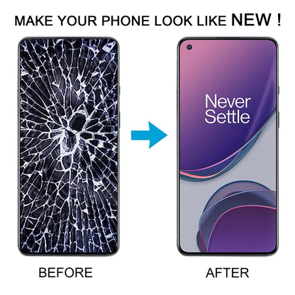 หน้าจอ TFT LCD สำหรับ OnePlus 8T 5G KB2001 KB2000 KB2003 พร้อม Digitizer Full Assembly, ไม่สนับสนุนลายนิ้วมือ, For OnePlus 8T 5G(AMOLED)