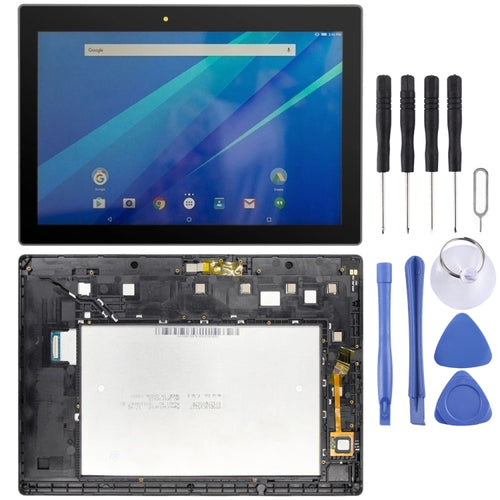 หน้าจอ LCD และ Digitizer Full Assembly พร้อมกรอบสำหรับ Lenovo Tab 3 10 Plus ZA0Y ZA0X TB3-X70L TB3-X70F TB3-X70N TB3-X70, For Lenovo Tab 3 10 Plus