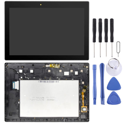 หน้าจอ LCD และ Digitizer Full Assembly พร้อมกรอบสำหรับ Lenovo Tab 3 10 Plus ZA0Y ZA0X TB3-X70L TB3-X70F TB3-X70N TB3-X70, For Lenovo Tab 3 10 Plus