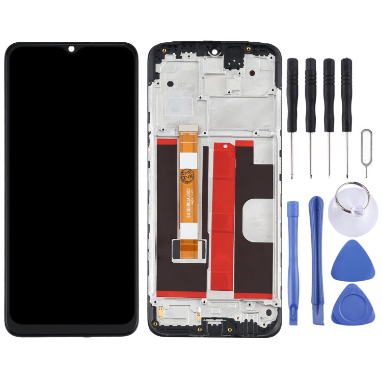 หน้าจอแอลซีดีและDigitizerสมัชชาเต็มพร้อมกรอบสำหรับOPPO A5 (2020) CPH1931 CPH1959 CPH1933 CPH1935 CPH1943, For OPPO A5 (2020)