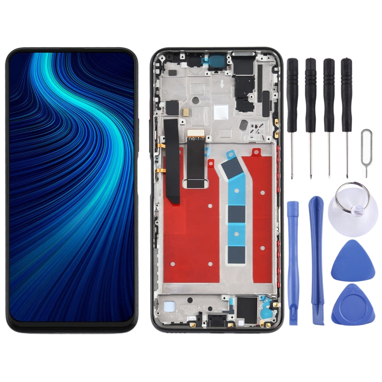 หน้าจอ LCD และชุดประกอบ Digitizer พร้อมกรอบสำหรับ Huawei Honor X10 5G, For Huawei Honor X10 5G