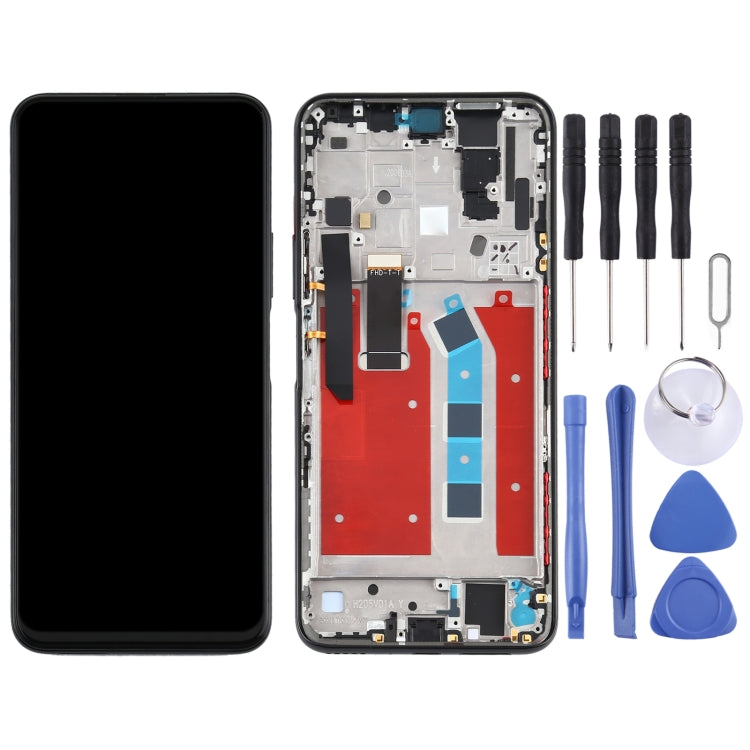 หน้าจอ LCD และชุดประกอบ Digitizer พร้อมกรอบสำหรับ Huawei Honor X10 5G, For Huawei Honor X10 5G