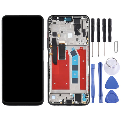 หน้าจอ LCD และชุดประกอบ Digitizer พร้อมกรอบสำหรับ Huawei Honor X10 5G, For Huawei Honor X10 5G