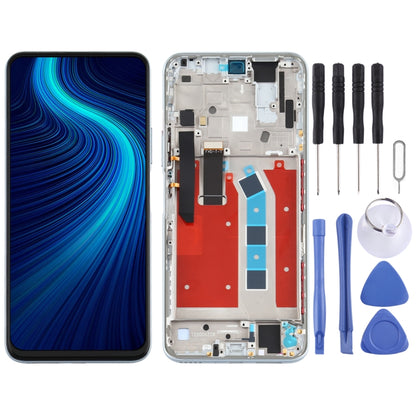หน้าจอ LCD และชุดประกอบ Digitizer พร้อมกรอบสำหรับ Huawei Honor X10 5G, For Huawei Honor X10 5G