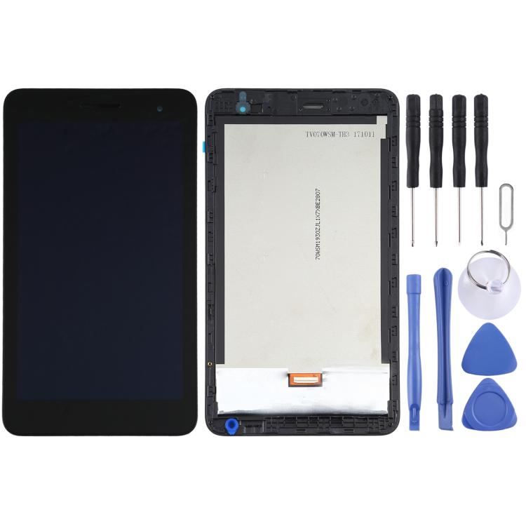 หน้าจอแอลซีดีและชุดประกอบDigitizerพร้อมกรอบสำหรับHuawei MediaPad T2 7.0 BGO-DL09/BGO-L03, For Huawei MediaPad T2 7.0