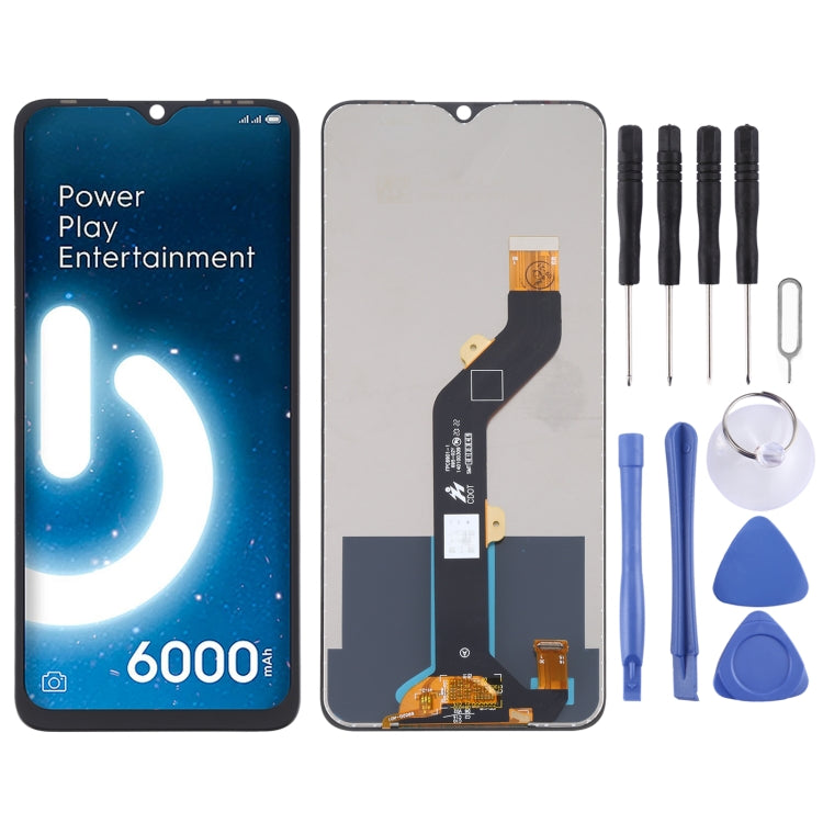หน้าจอแอลซีดีและชุดประกอบDigitizerสำหรับTecno Spark Power 2 LC8, For Tecno Spark Power 2