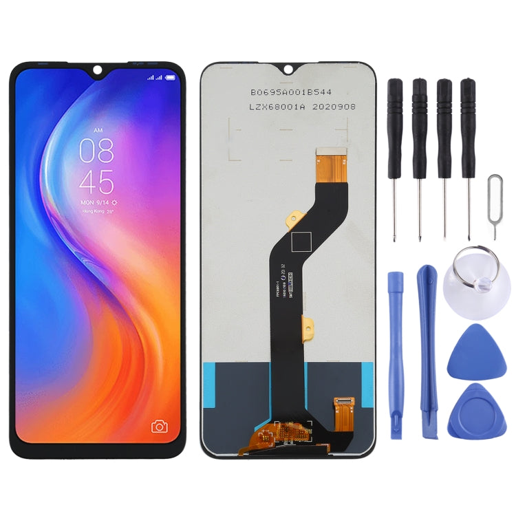 หน้าจอแอลซีดีและชุดประกอบDigitizerสำหรับTecno Spark 6 Air KE6, KE6j, For Tecno Spark 6 Air