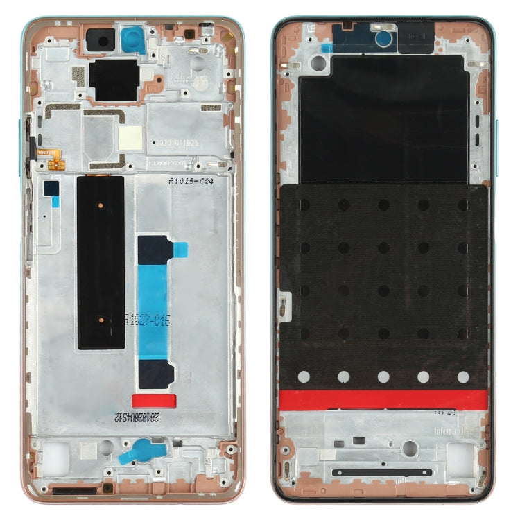 Original ด้านหน้าที่อยู่อาศัย LCD กรอบสำหรับ Xiaomi Redmi หมายเหตุ 9 Pro 5G M2007J17C, For Xiaomi Redmi Note 9 Pro 5G(Original), For Xiaomi Redmi Note 9 Pro 5G