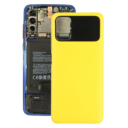 ฝาหลังแบตเตอรี่เดิมสำหรับ Xiaomi Poco M3 M2010J19CG, For Xiaomi Poco M3, For Xiaomi Poco M3(Yellow)