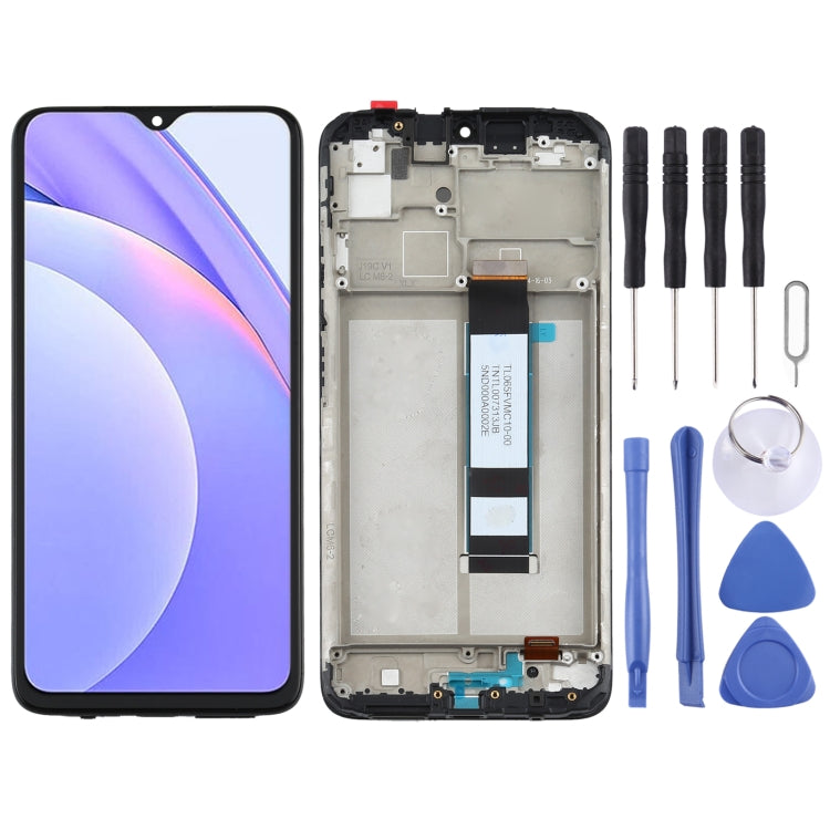 หน้าจอ LCD ต้นฉบับและ Digitizer Full ASSEMBLY พร้อมกรอบสำหรับ Xiaomi Redmi หมายเหตุ 9 4G / Poco M3 / Redmi 9T / Redmi 9 Power, For Xiaomi Redmi Note 9 4G / Poco M3 / Redmi 9T / Redmi 9 Power (Original)