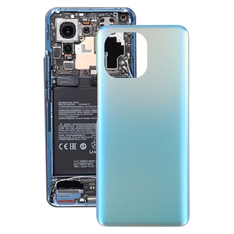 ฝาหลังแบตเตอรี่เดิมสำหรับ Xiaomi Mi 11, For Xiaomi Mi 11(Purple), For Xiaomi Mi 11(Original)