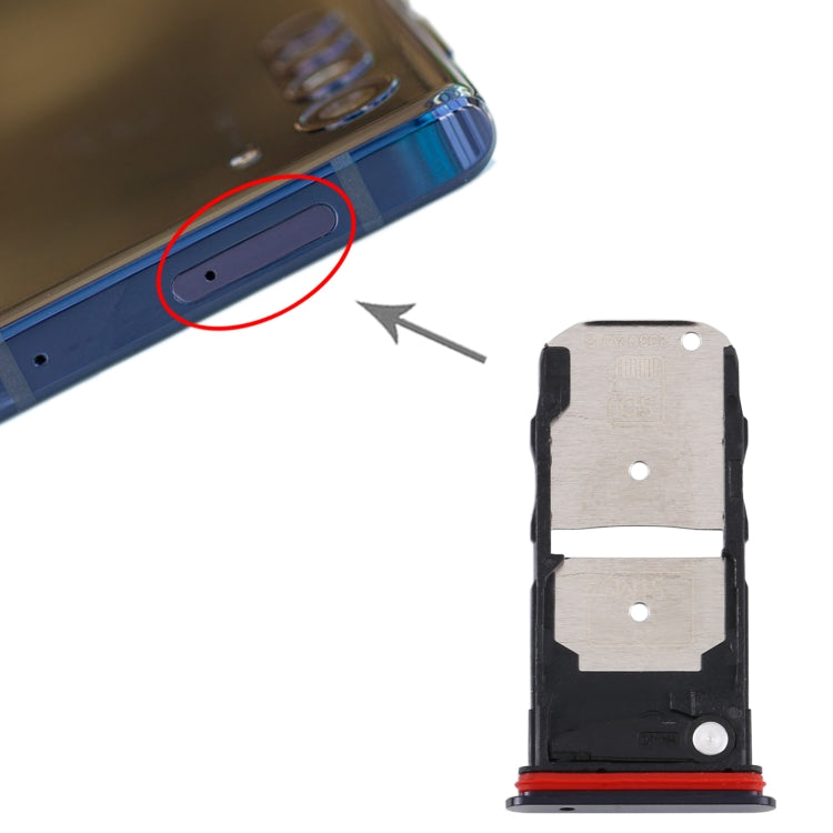 ถาดซิมการ์ด + ถาดซิมการ์ด / ถาดการ์ด Micro SD สำหรับ Motorola Edge XT2063-3, For Motorola Edge