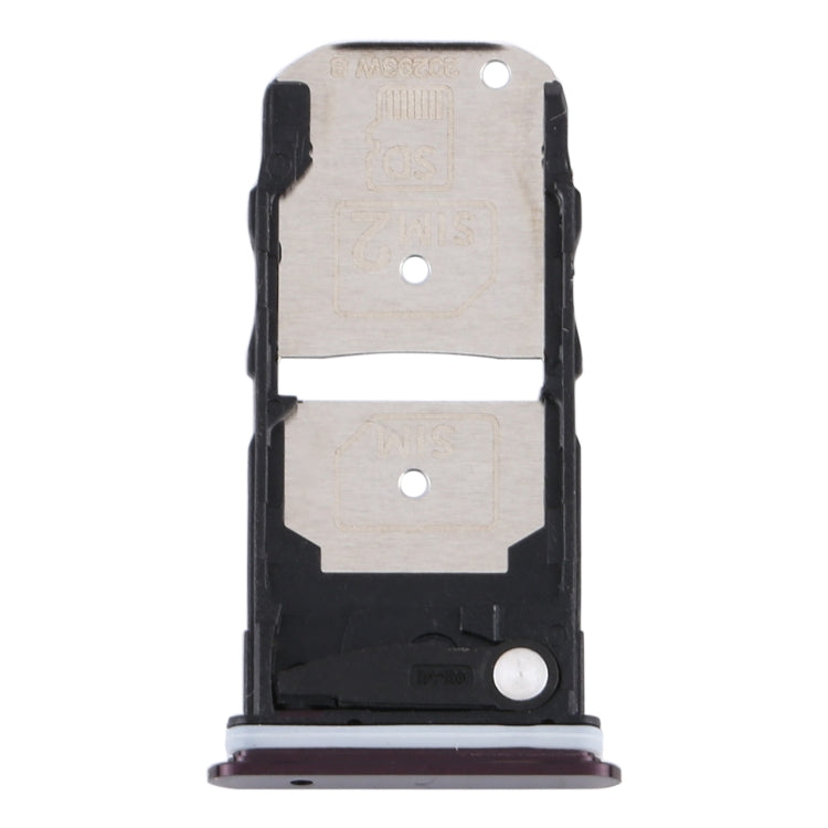 ถาดซิมการ์ด + ถาดซิมการ์ด / ถาดการ์ด Micro SD สำหรับ Motorola Edge XT2063-3, For Motorola Edge