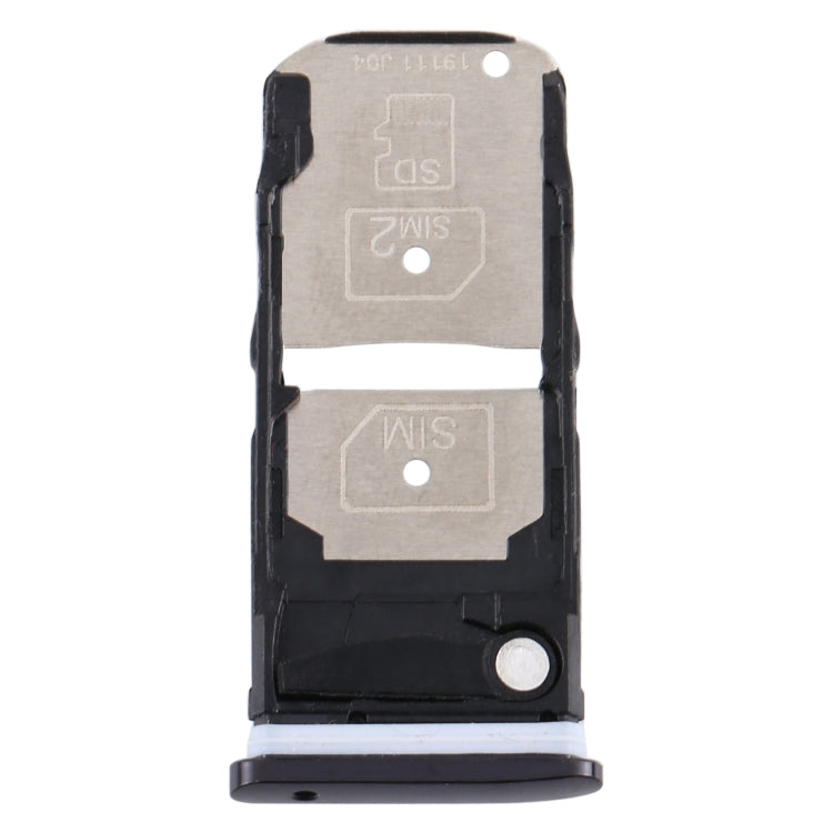 ถาดซิมการ์ด + ถาดซิมการ์ด / ถาดการ์ด Micro SD สำหรับ Motorola One Zoom, For Motorola One Zoom