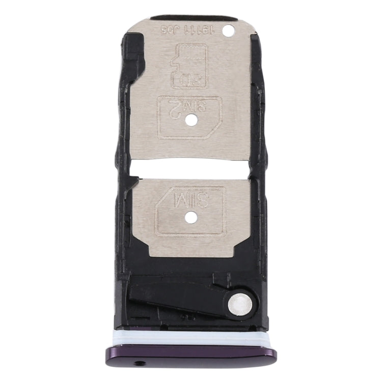 ถาดซิมการ์ด + ถาดซิมการ์ด / ถาดการ์ด Micro SD สำหรับ Motorola One Zoom, For Motorola One Zoom