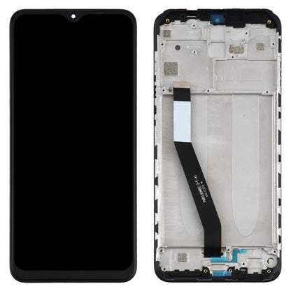 หน้าจอแอลซีดีและชุดประกอบDigitizerพร้อมกรอบสำหรับXiaomi Redmi 9 M2004J19G M2004J19C, For Xiaomi Redmi 9