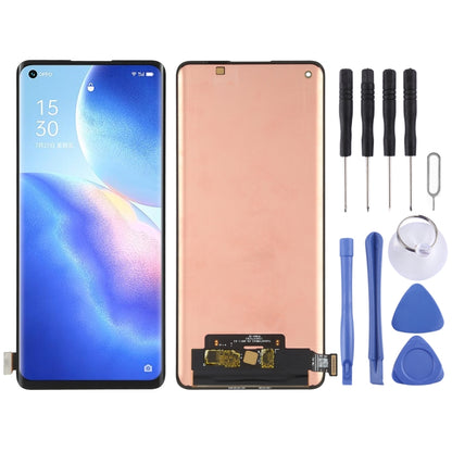 วัสดุ Super AMOLED ดั้งเดิมหน้าจอแอลซีดีและชุดประกอบDigitizerสำหรับOPPO Reno5 Pro 5G / Reno5 Pro + 5G / ค้นหาX3 Neo PDSM00, PDST00, CPH2201,PDRM00, PDRT00, For OPPO Reno5 Pro 5G(AMOLED)