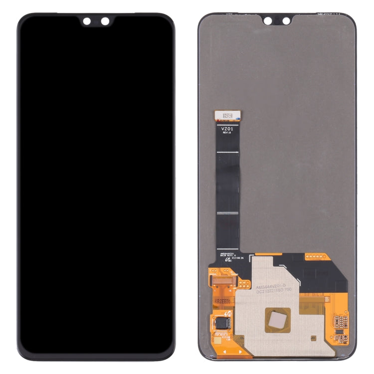 หน้าจอ LCD วัสดุ AMOLED ดั้งเดิมและชุดประกอบ Digitizer สำหรับ Vivo S7/V20 Pro V2020A, For Vivo S7/V20 Pro(Original)