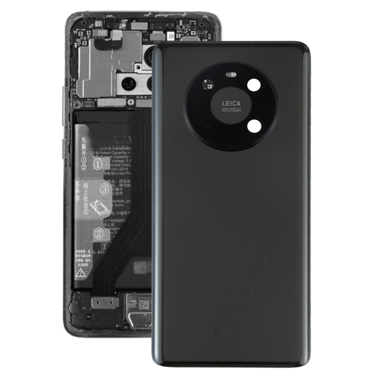 ฝาหลังแบตเตอรี่เดิมพร้อมฝาครอบเลนส์กล้องสำหรับ Huawei Mate 40, For Huawei Mate 40 (Original)