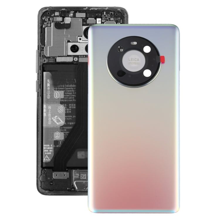 ฝาหลังแบตเตอรี่เดิมพร้อมฝาครอบเลนส์กล้องสำหรับ Huawei Mate 40, For Huawei Mate 40 (Original)