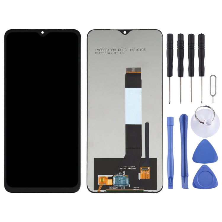 หน้าจอแอลซีดีและชุดประกอบDigitizerสำหรับXiaomi Redmiหมายเหตุ 9 4G/Poco M3 M2010J19SC M2010J19CG, For Xiaomi Redmi Note 9 4G
