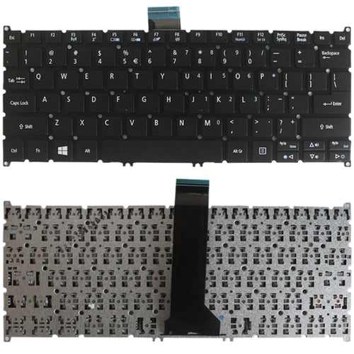 US Version คีย์บอร์ดสำหรับ ACER Aspire E3 111 C5SW V5-122 122P V5-132 132P V13 V3-371 E11 E3-112 E3-111, For Acer Aspire E3 111