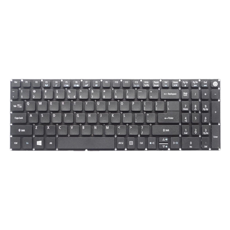 US Version คีย์บอร์ดสำหรับ Acer Aspire E5-532 E5-522 E5-573 E5-574 E5-722 E5-752 E5-772 E5-773 E5-575 V5-591G V3-574G F5-573G E15 E5-582P, For Acer Aspire E5-532