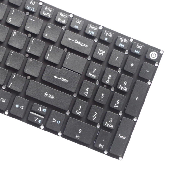 US Version คีย์บอร์ดสำหรับ Acer Aspire E5-532 E5-522 E5-573 E5-574 E5-722 E5-752 E5-772 E5-773 E5-575 V5-591G V3-574G F5-573G E15 E5-582P, For Acer Aspire E5-532