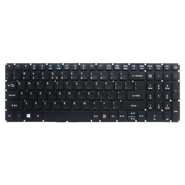 US Version คีย์บอร์ดคีย์บอร์ดสำหรับ Acer Aspire E5-532 E5-522 E5-573 E5-574 E5-722 E5-752 E5-772 E5-773 E5-575 V5-591G V3-574G F5-573G E15 E5-582P, For Acer Aspire E5-532(with Backlight)