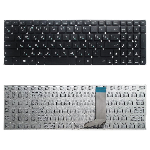 แป้นพิมพ์เวอร์ชัน RU สำหรับ Asus X556 X556U X556UA X556UB X556UF X556UJ X556UQ X556UR X556UV, For Asus X556 (RU Version Black), For Asus X556 (RU Version White)